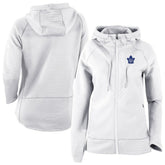 NHL White Toronto Maple Leafs Columbia Omni-Wick Pack It Up Full-Zip Jacket
