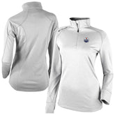 NHL White Edmonton Oilers Columbia Women's Omni-Wick Shotgun 2.0 Quarter-Zip Pullover Top
