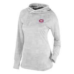 NHL White Montreal Canadiens Columbia Women's Omni-Wick Sunday Ball Pullover Hoodie