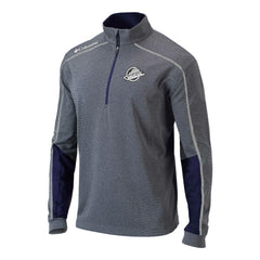 NHL Navy Vancouver Canucks Columbia Omni-Wick Shotgun 2.0 Quarter-Zip Pullover Top