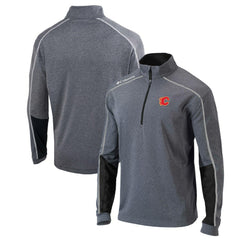 NHL Black Calgary Flames Columbia Omni-Wick Shotgun 2.0 Quarter-Zip Pullover Top