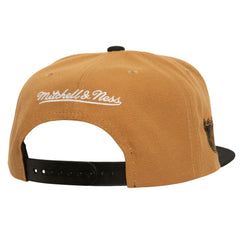 NHL Gold Vegas Golden Knights Mitchell & Ness Soul Triple Up Snapback Hat