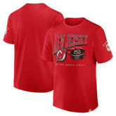 NHL Red New Jersey Devils Fanatics Decades Collection Made To Last T-Shirt