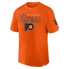 NHL Orange Philadelphia Flyers Fanatics Decades Collection Made To Last T-Shirt