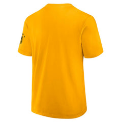 NHL Yellow Boston Bruins Fanatics Decades Collection Made To Last T-Shirt