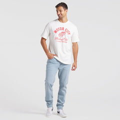 NHL White Detroit Red Wings Fanatics Decades Collection Timeless T-Shirt
