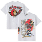 NHL Heather Gray Ottawa Senators OVO x NHL Retro T-Shirt