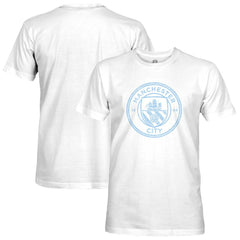 Manchester City 1863FC Mono Badge T-Shirt - White