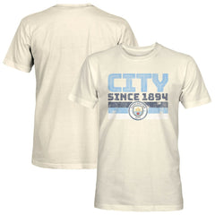 Manchester City 1863FC Retro Stripes T-Shirt - Tan