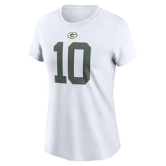 Jordan Love Women's Player Name & Number T-Shirt - Green Bay Packers
