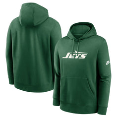 Rewind Club Logo Pullover Hoodie - New York Jets