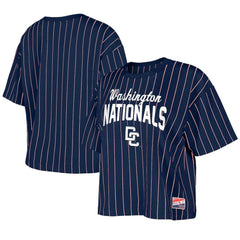 MLB Washington Nationals New Era Women's 2025 City Connect Pinstripe T-Shirt