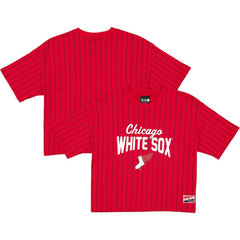 MLB Chicago White Sox New Era Women's 2025 City Connect Pinstripe T-Shirt