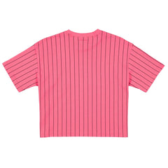 MLB Miami Marlins New Era Women's 2025 City Connect Pinstripe T-Shirt