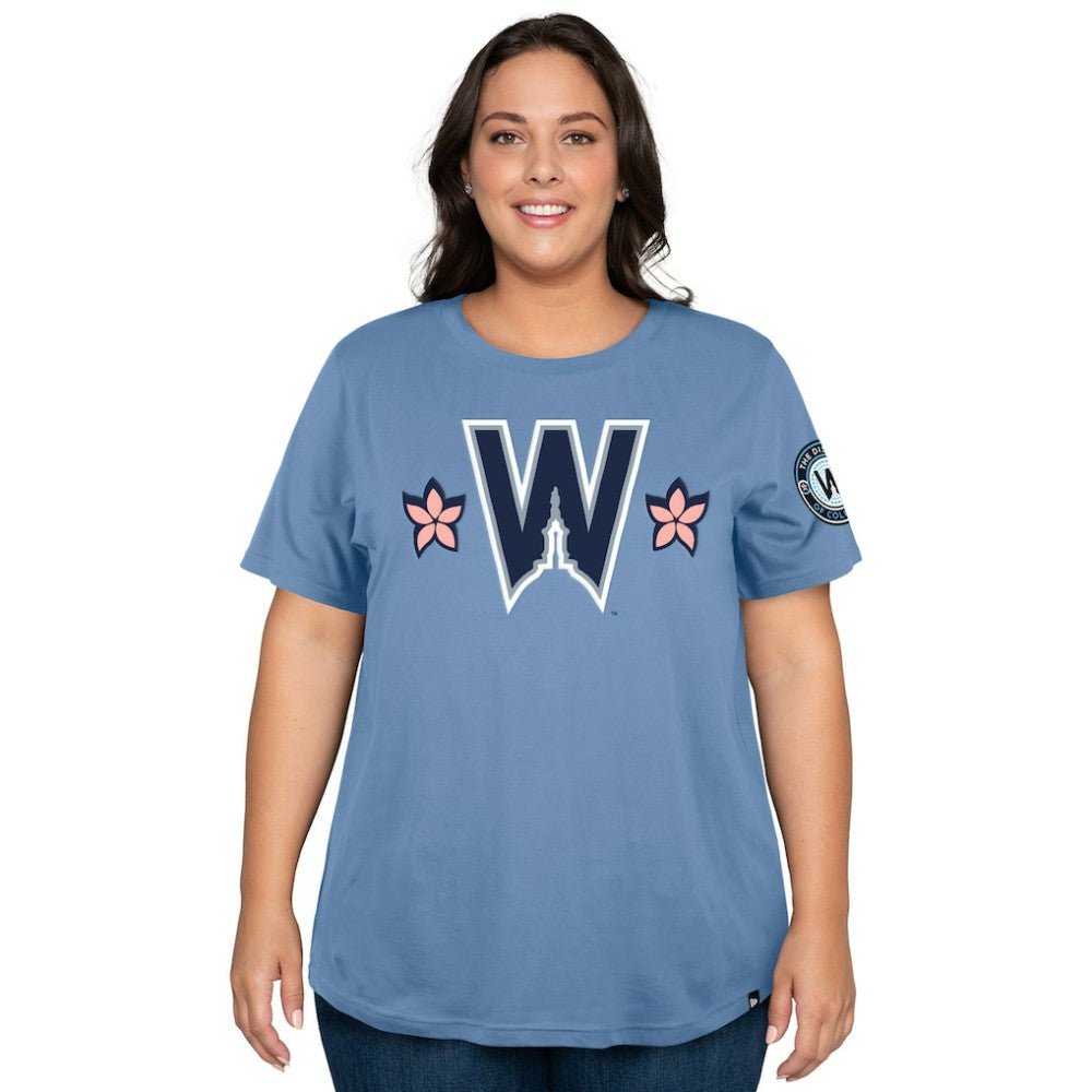 MLB Washington Nationals New Era Women's 2025 City Connect Plus Size T-Shirt