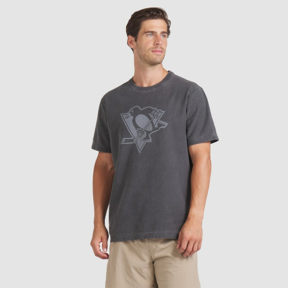 NHL Black Pittsburgh Penguins Fanatics Made in Canada T-Shirt
