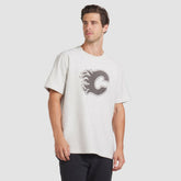 NHL Cream Calgary Flames Fanatics Made in Canada T-Shirt