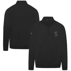 MLB Seattle Mariners Levelwear Murray Nightfall Quarter-Zip Top