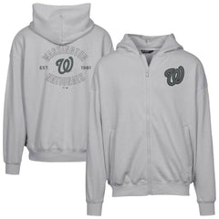 MLB Washington Nationals Levelwear Uphill Abyssal Full-Zip Hoodie