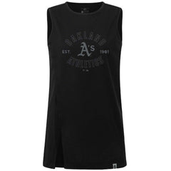 MLB Oakland Athletics Levelwear Women's Influx Abyssal Tank Top