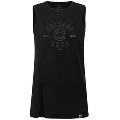 MLB Chicago Cubs Levelwear Women's Influx Abyssal Tank Top
