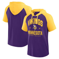 Logo Athletic Prime Hoodie T-Shirt - Minnesota Vikings