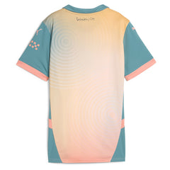 Manchester City Women's 2024/25 Fourth Replica Jersey - Puma Blue