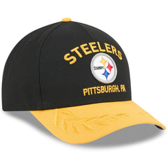 2025 NFL Draft 9FORTY A-Frame M-Crown Adjustable Hat - Pittsburgh Steelers