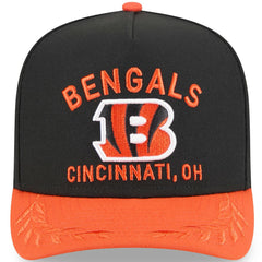 Youth 2025 NFL Draft A-Frame 9FIFTY Snapback Hat - Cincinnati Bengals