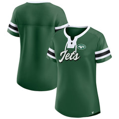 Women's Original State Lace-Up T-Shirt - New York Jets