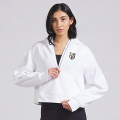 NHL White|White Vegas Golden Knights lululemon Women's Scuba Oversized Half-Zip Hoodie