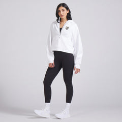 NHL White|White Vegas Golden Knights lululemon Women's Scuba Oversized Half-Zip Hoodie