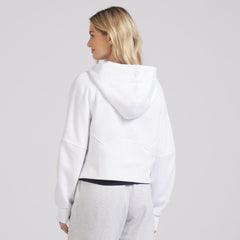 NHL White|White Seattle Kraken lululemon Women's Scuba Oversized Half-Zip Hoodie