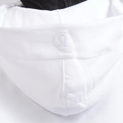 NHL White|White Toronto Maple Leafs lululemon Women's Scuba Oversized Half-Zip Hoodie