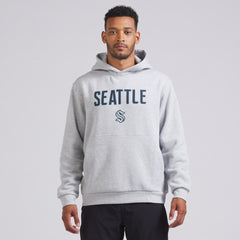 NHL Heathered Silver Drop|Heathered Silver Drop Seattle Kraken lululemon Steady State Pullover Hoodie