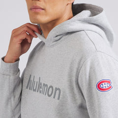 NHL Heathered Silver Drop|Heathered Silver Drop Montreal Canadiens lululemon Steady State Pullover Hoodie
