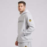 NHL Heathered Silver Drop|Heathered Silver Drop Chicago Blackhawks lululemon Steady State Pullover Hoodie
