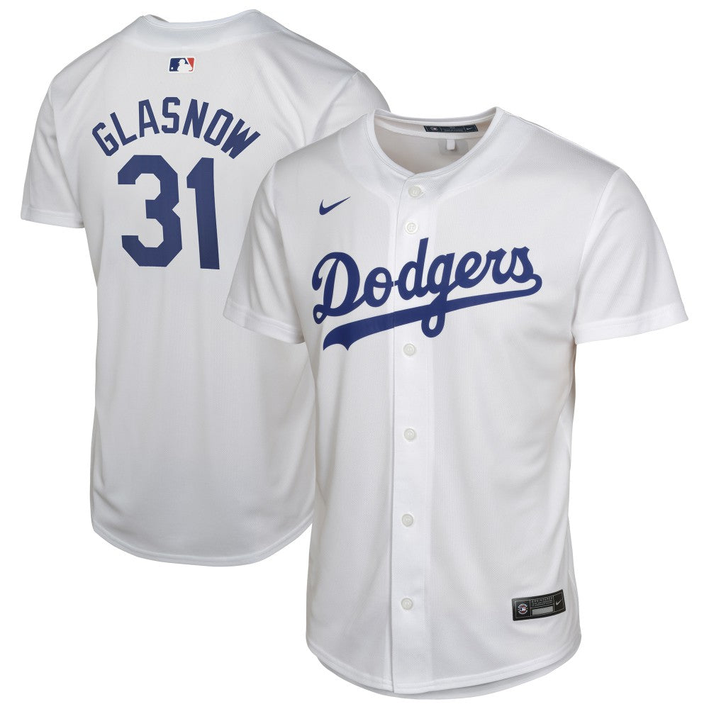 MLB Tyler Glasnow Los Angeles Dodgers Nike Youth Home Player Game Jersey