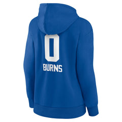 Brian Burns Women's Name & Number Team Wordmark Pullover Hoodie - New York Giants