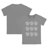 MLB Milwaukee Brewers Tiny Turnip Youth Logo Grid T-Shirt