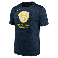 MLB Milwaukee Brewers Nike Velocity Dri-FIT T-Shirt
