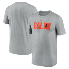 MLB Baltimore Orioles Nike Tricode Legend Performance T-Shirt