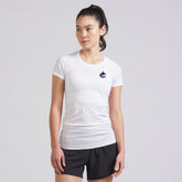 NHL White|White Vancouver Canucks lululemon Women's Swiftly Tech Short-Sleeve Shirt 2.0