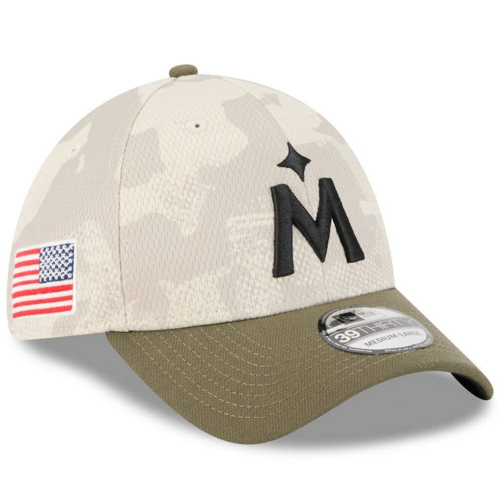 MLB Minnesota Twins New Era 2025 Armed Forces Day 39THIRTY Flex Hat