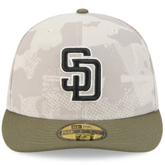 MLB San Diego Padres New Era 2025 Armed Forces Day 59FIFTY Fitted Hat