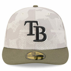 MLB Tampa Bay Rays New Era 2025 Armed Forces Day 59FIFTY Fitted Hat