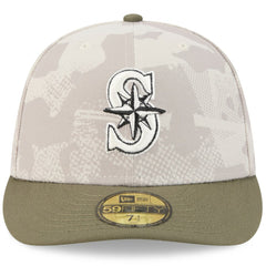 MLB Seattle Mariners New Era 2025 Armed Forces Day 59FIFTY Fitted Hat