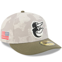 MLB Baltimore Orioles New Era 2025 Armed Forces Day 59FIFTY Fitted Hat