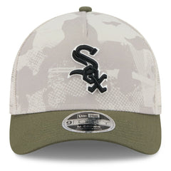 MLB Chicago White Sox New Era 2025 Armed Forces Day 9FORTY M-Crown A-Frame Adjustable Hat