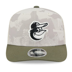 MLB Baltimore Orioles New Era 2025 Armed Forces Day 9SEVENTY Stretch-Snap Hat